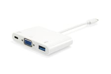 Equip 133462 dockingstation USB 3.2 Gen 1 (3.1 Gen 1) Type-C Hvid