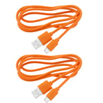 2xDoorbell Charging Cable 1m Ring Cord Fits Video Doorbell 2 3 3 Plus 4 Pro Plus