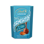 Chocolat Caramel Pointe De Sel Cornet Lindor Lindt - La Boite De 200g