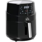 Varmluftsfritös 4,5L 1500W Non-Stick LED 8 Lägen
