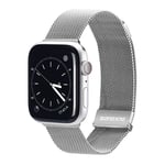 DUX DUCIS Milanese Apple Watch Series 7 45mm Klokkereim - Sølv