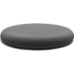 Tjock rund stolsdyna, avtagbar trädgårdsstolsdyna, inomhus utomhus stolsdyna minnesskum, tvättbar, 35 cm antracit, B