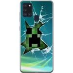 Samsung Galaxy A21s Skal / Mobilskal - MineCraft