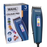 Wahl Colour Pro Mains Powered Hair Clipper With 8 Colour Coded Guide Combs