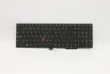 Lenovo ThinkPad E570 E575 Keyboard Czech Black 01AX128