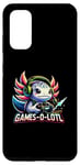 Coque pour Galaxy S20 Games-O-Lotl Axolotl Manette de jeu vidéo