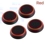 Couvercles De Boutons De Manette En Silicone, Compatibles Avec Playstation4, Manette Ps4, Ps3, Ps2, Xbox One, Xbox 360, 4 Pièces-Red