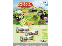 Ramiz Jordbruksvals för barn 1:55 Traktor su roller + Fruktträdgårdsvagn