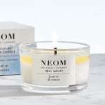 NEOM Real Luxury Scented Candle, Travel Size | Lavender & Rosewood Essential oil