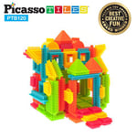 Picasso-Tiles Bristle Blocks 120 Bitar