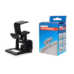 OSTENT TV Clip Mount Stand Holder Compatible for Sony PS4 Eye Camera Sensor