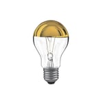 Toppförspeglad glödlampa guld 415lm E27 40W