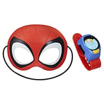 Hasbro Marvel Spidey and His Amazing Friends Spidey Comm-Link and Mask Set, Preschool Role Play Toy for Ages 3 and Up, Multicolor, One Size (F37125L1)