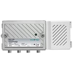 Axing BVS 13-68 Amplificateur de raccordement d'immeuble pour réception TV par câble 30 dB De Canal de retour actif (5-1006 MHz, 98 dBµV)