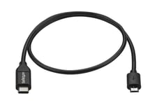 StarTech.com USB C to Micro USB Cable - 0.5m - M/M - Thunderbolt 3 Compatible - Micro USB Cord -USB Type C to Micro USB Cable (USB2CUB50CM) - USB typ C-kabel - 24 pin USB-C till mikro-USB typ B - 50 cm