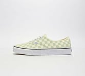 Mens Vans Authentic Check Ambrosia/white Trainers (sf1) Rrp £50.99