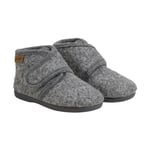 En Fant En Fant Inneskor Ulltofflor Dark Gray Melange