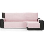 ECOMMERC3 Housse de canapé d'angle réglable, Couleur Saumon, 280 cm, Convient pour méridienne Droite et Gauche