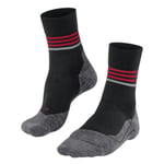 Falke RU4 Endurance Reflect Strumpor Dam 39-40 - Svart, Perfekta för Löpning och Träning