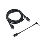 1.5m Sound Card Cable 3.5mm Adapter Compatible with SteelSeries Arctis 3 5 7