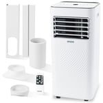 Portable Air Conditioner 9000BTU Dehumidifier, Remote Control & Timer