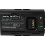 Vhbw - Batterie remplacement pour Arlo A-12, 308-50025-03 pour interphone de porte, caméra de sonnette (6400mAh, 3,7V, Li-ion)