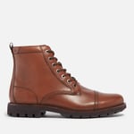 Clarks Men's Batcombe Cap Leather Boots - UK 8