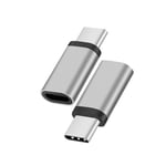 Micro USB to Type-C Adapter, OTG Adapter, Type-C Male Connector to Micro Female