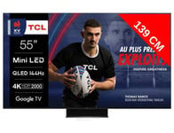 TV QLED 4K 139 cm TV 4K QLED Mini LED 55MQLED87 144Hz Google TV