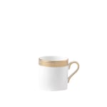Wedgwood - Vera Wang Lace Gold Espresso Cup - Vit, Guld - Guld,Vit - Espressokoppar