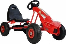 Lean Cars Velomobilis Go-Cart A-18 Raudonas