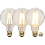 Star Trading LED-lampa E27 G95 Soft Glow 3-step Memory Dimbar 6,5W 354-86-1