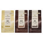 Callebaut Choklad från - 3 sorter