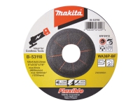 Makita - Slipskiva - för metall, rostfritt stål - 125 mm - grus: WA36P - för Makita DGA506RTJ