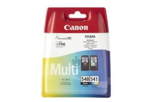 Canon PG-540 & CL-541 Cartouches d'encre d'origine Pack de 2 Noir, Tricolore