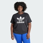 adidas Adicolor Trefoil Boxy T-skjorte (store størrelser) Damer Adult