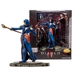 McFarlane Toys Diablo IV Hydra Lightning Sorceress 1:12 Scale Posed Figure with Interchangeable Head, 3 Weapons, Display Base, and Mystery Weapon - Command the Elements in Your Diablo IV Collection