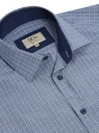 Dg's Drifter - Size L Cotton Blend Sky Blue Single Cuff Shirt Rrp £40 15537/23
