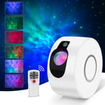 Galaxy Projector, Star Projector with LED Nebula Cloud, 2-in-1 Sky Light Projector with Remote Control 360-Degree Rotation for Kids Adults Bedroom Party Home Theater [Energy Class A+]