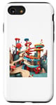 Coque pour iPhone SE (2020) / 7 / 8 T-shirt à col rond en marbre