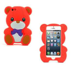 Apple Teddybjörn (röd) Iphone 5/5s Skal