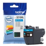 GENUINE AUTHENTIC BROTHER LC3219XLC CYAN INK CARTRIDGE