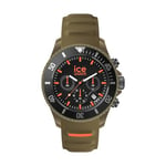 ICE-WATCH - ICE chrono Khaki orange - Men's (Unisex) wristwatch with plastic strap - 021427 (Medium)