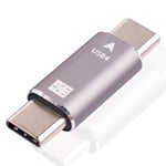 MacBook / Laptop - USB-C til USB-C forlænger adapter - 40Gbps - Sølv