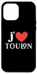 Coque pour iPhone 13 Pro Max J'aime Toulon France