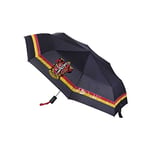 CERDÁ LIFE'S LITTLE MOMENTS - Automatic Folding Umbrella - Changes Colour When in Contact with Water | Umbrellas by Harry Potter for Adults | Officially Licensed by Warner Bros, Gray