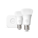 Philips Hue Startpaket 2x 9W White E27