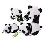 1 Pcs Stuffed Panda Lovely Cartoon Mini Doll Soft Plush Animal C