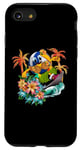 Coque pour iPhone SE (2020) / 7 / 8 Joli ballon hawaïen de volley-ball tropical plage vacances d'été