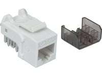 Intellinet Network Solutions Intellinet Moduł Keystone Rj45 Cat6a 10 Gigabit, Utp, Biały